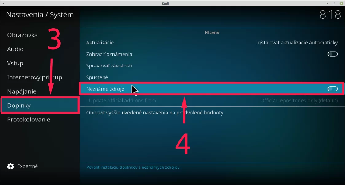 kliknite – Neznáme zdroje