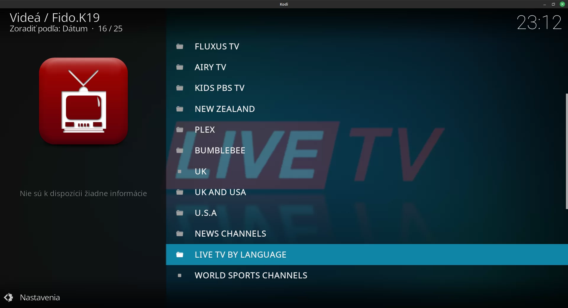 Live TV