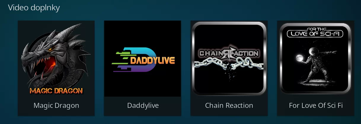 Neoficiálne doplnky Kodi